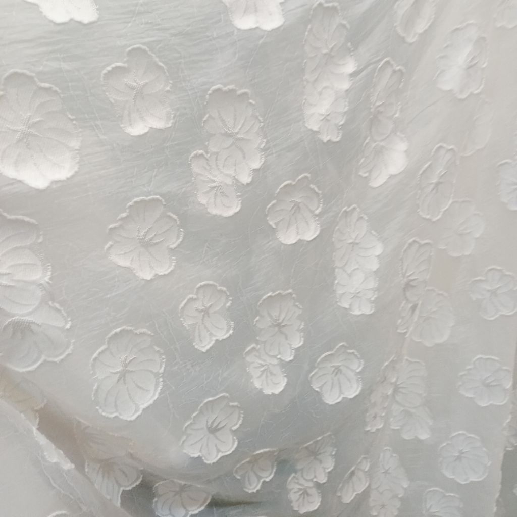 Kain organza bordir | Harga/0,5m | bahan organza bordir| bahan organza bordir | kain organza bordir.