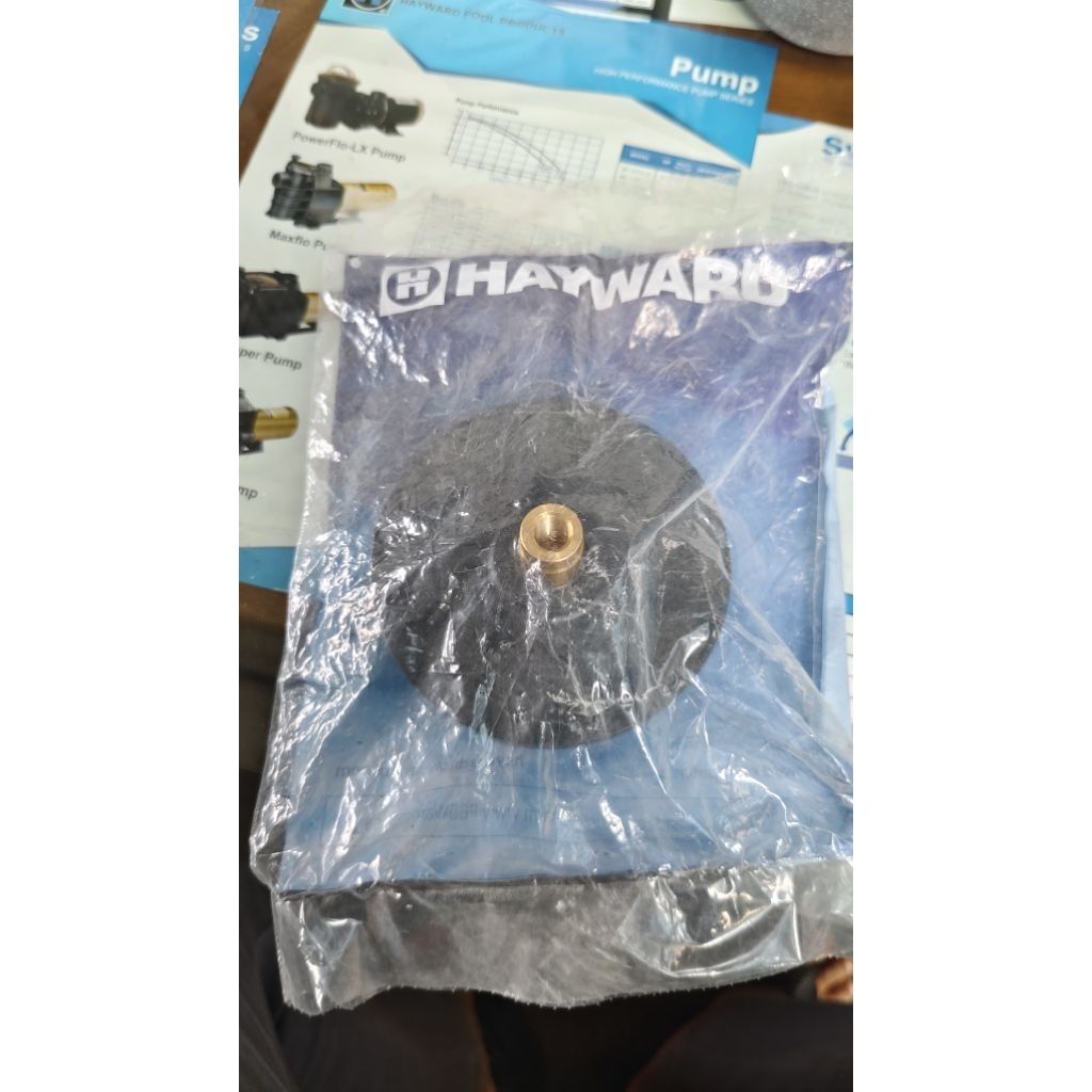 kipas impeller pompa 1 Hp hayward original