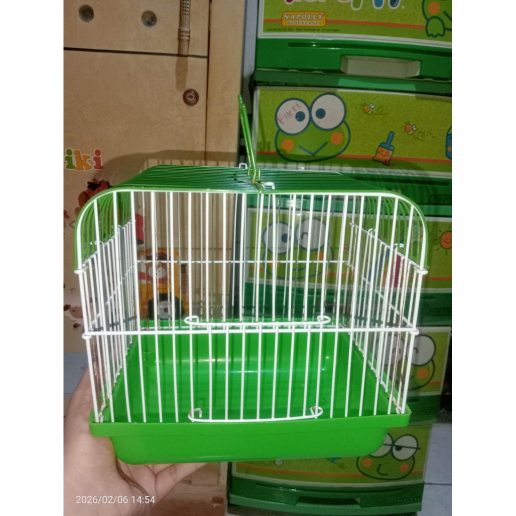 Kandang hamster mini second + bonus makanan hamster