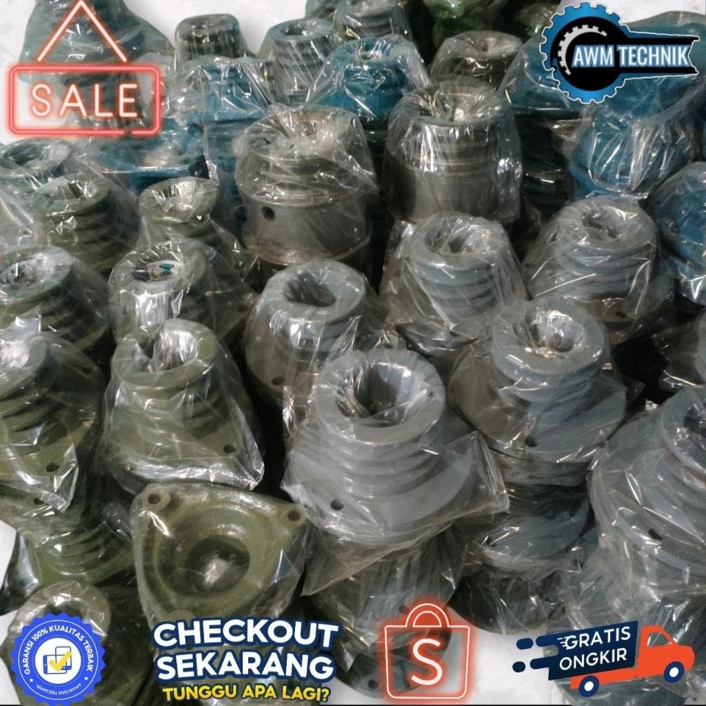 Pully Mesin Kubota RD 85 Dan Yanmar B2×9cm B2×10cm B3×10cm B2×11cm B3×11cm B3×9cm B2×13cm (7 ukuran)