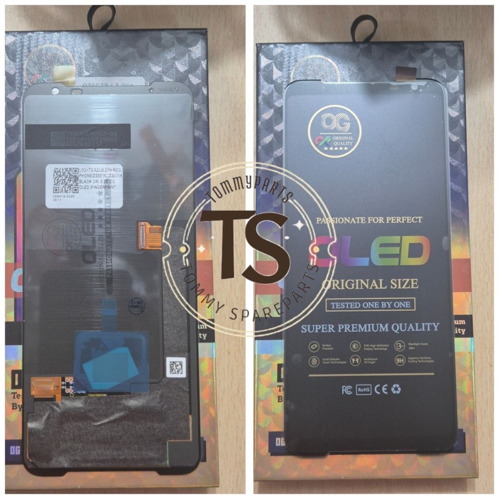 LCD TOUCHSCREEN ASUS ROG 3 ZS661KL OLED OG FINGERPRINT FUNGSI