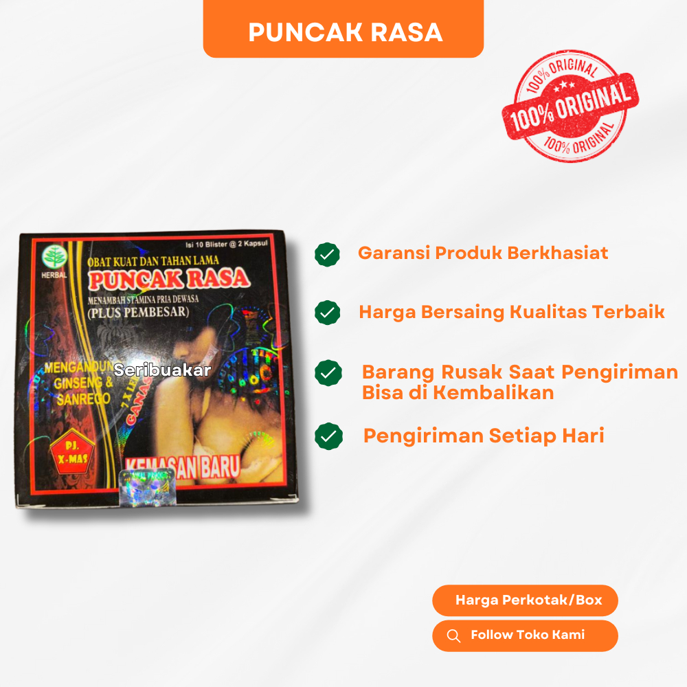 Puncak Rasa Original Kapsul Stamina