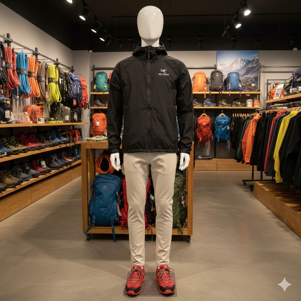 jaket running ARCTERYX jaket harian santai jaket joging jaket coch jaket fitnes zoga jaket lipat