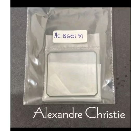 kaca jam tangan alexandre christie 8601M original