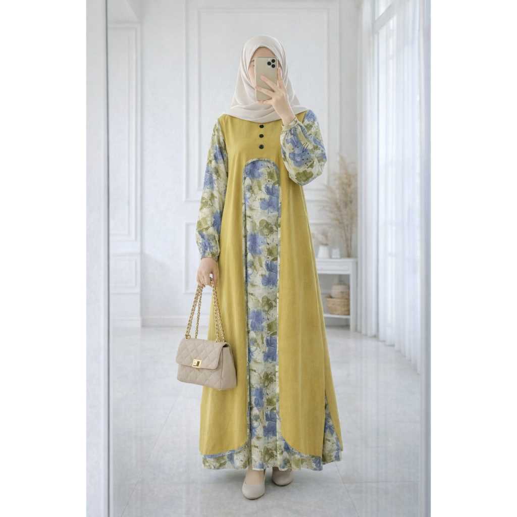 Gamis terbaru gamis kekinian gamis wanita trendy
