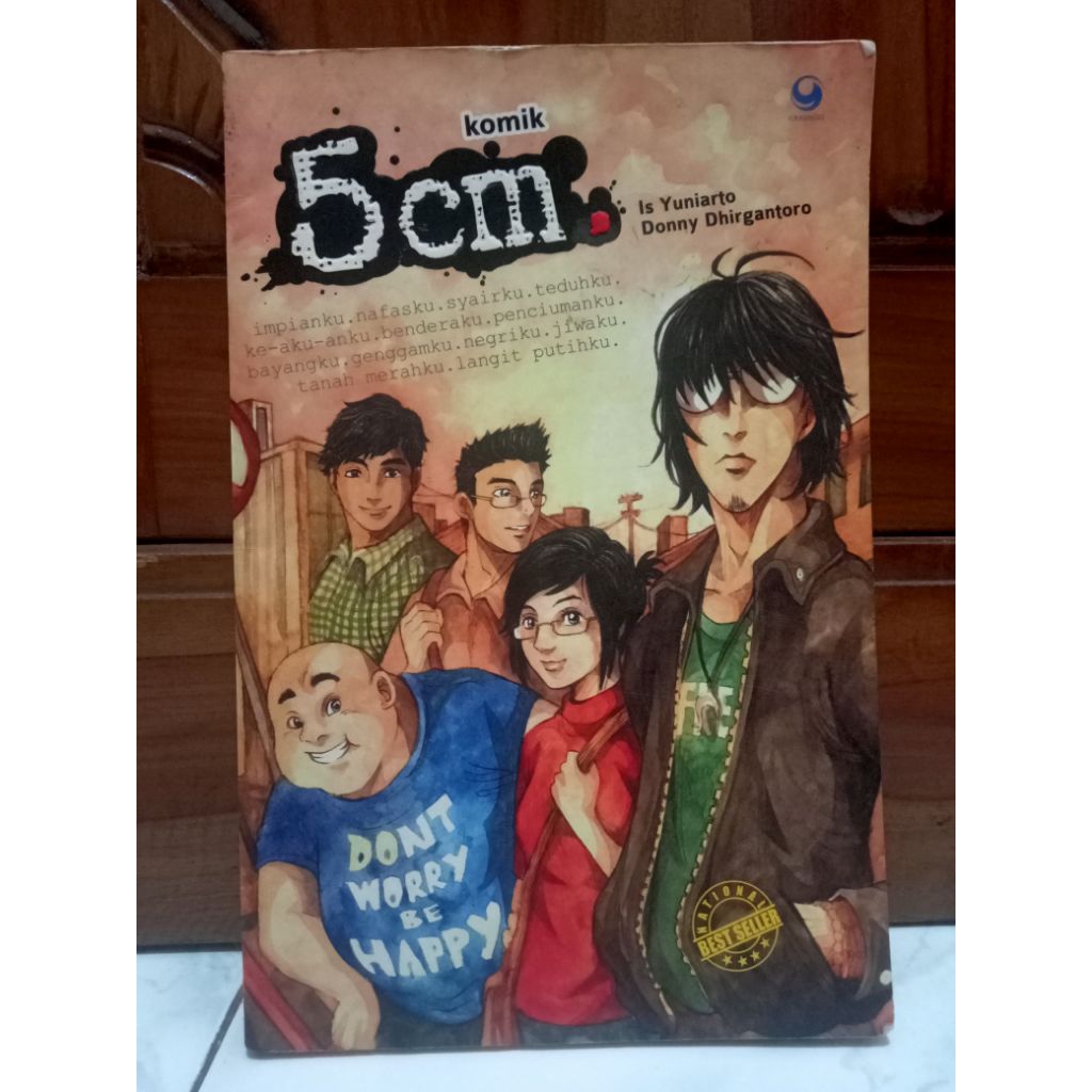 Buku komik lokal Indonesia 5cm Is Yuniarto Grasindo