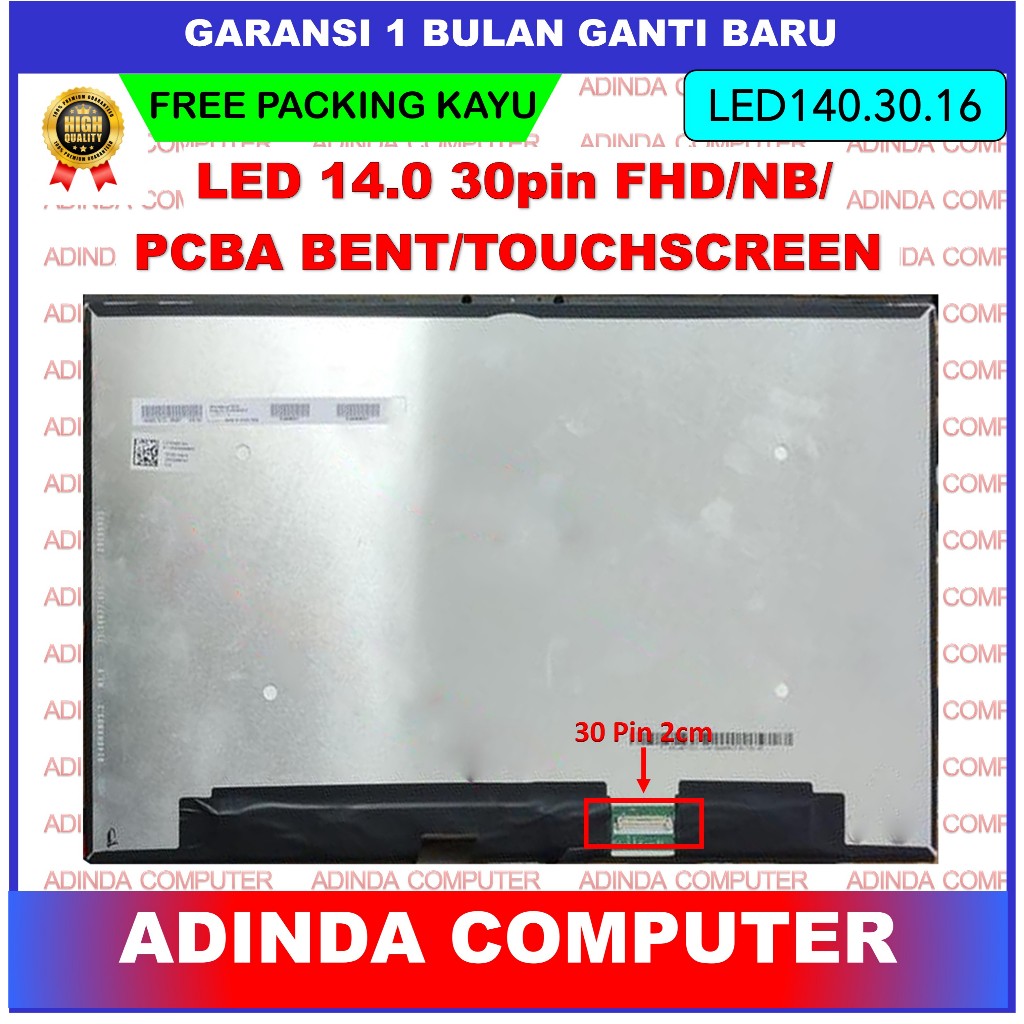 LCD LED Asus Zenbook UX435 UX435E UX435EGL UX435EG UX435EA FHD Touchscreen