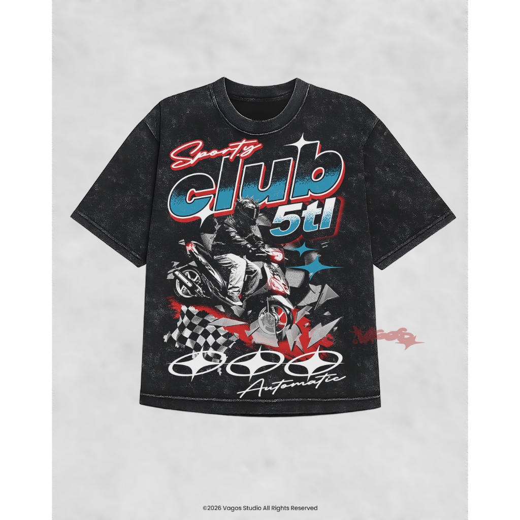 MIO PROPER desain kaos komunitas motor club sporty smile 5tl 28d yamaha Jasa illustrator artwork pos