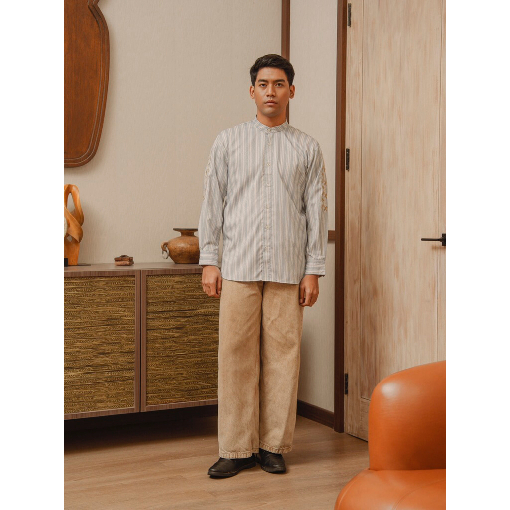 Syaqa Koko - Aleza Label | Kokoh Dewasa | Atasan Laki-laki | Raya Collection 2026