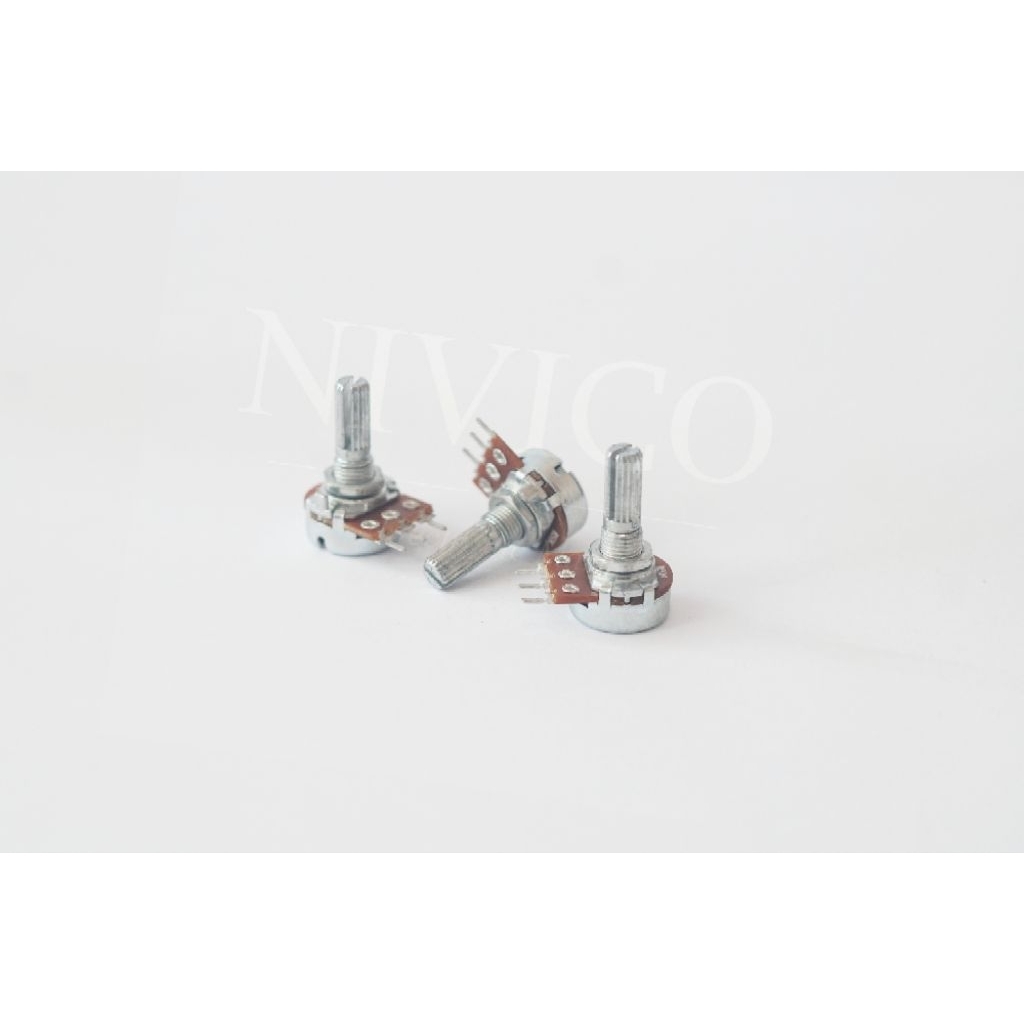 Potensio Control Volume Amplifier Mono Stereo [50k][100k] 3 kaki 6 kaki