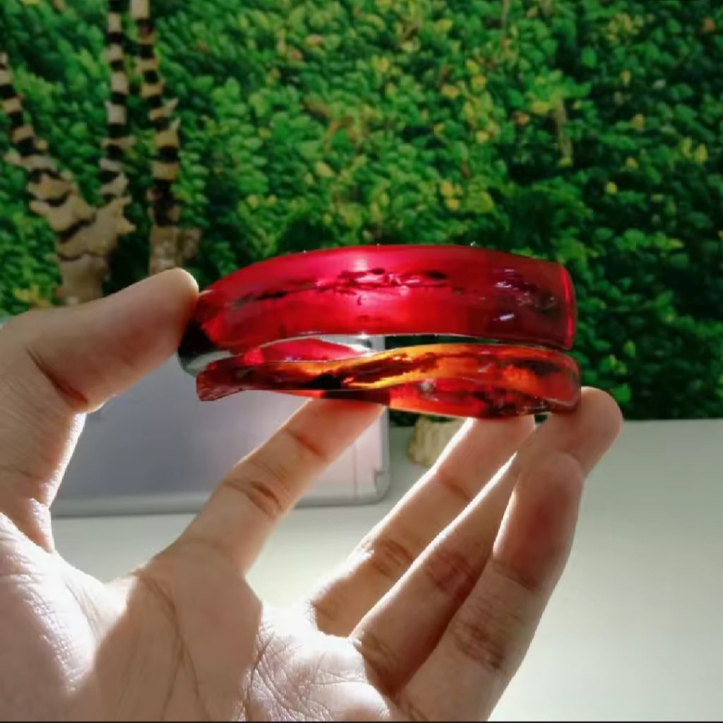 Gelang Akar Bahar Merah Asli Original