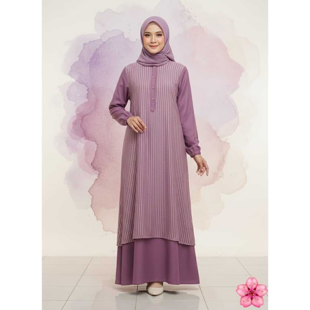 GAMIS KAMAYA MAXY DRESS GAMIS TERBARU BAHAN TOYOBO MIX KATUN SALUR 3 WARNA PREMIUM
