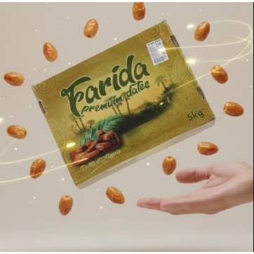 KURMA MADU 1DUS-5KG  Kurma Tunis Tunisia Tanpa Tangkai  Oleh Oleh Haji dan Umroh
