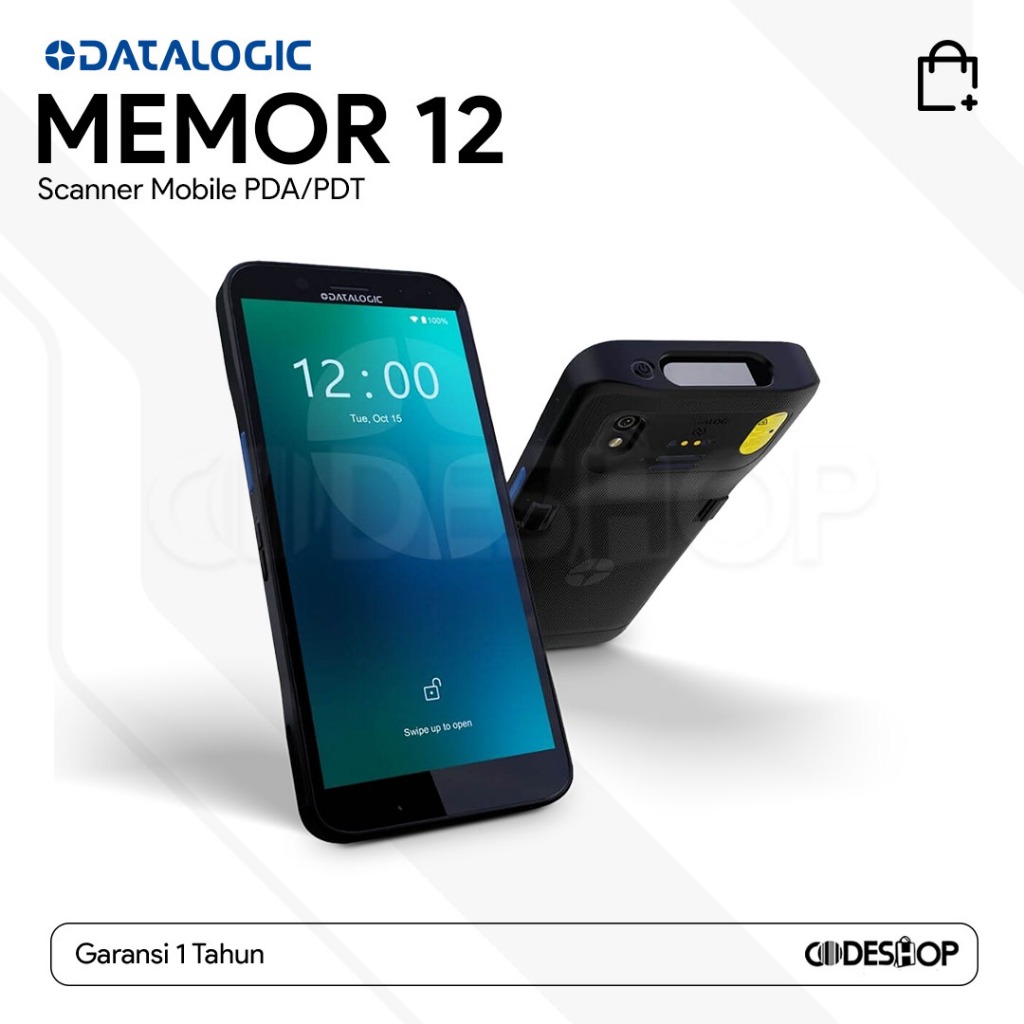 Datalogic Memor 12 Mobile Scanner Barcode PDA Scan 2D Touchscreen Wifi 5G NFC