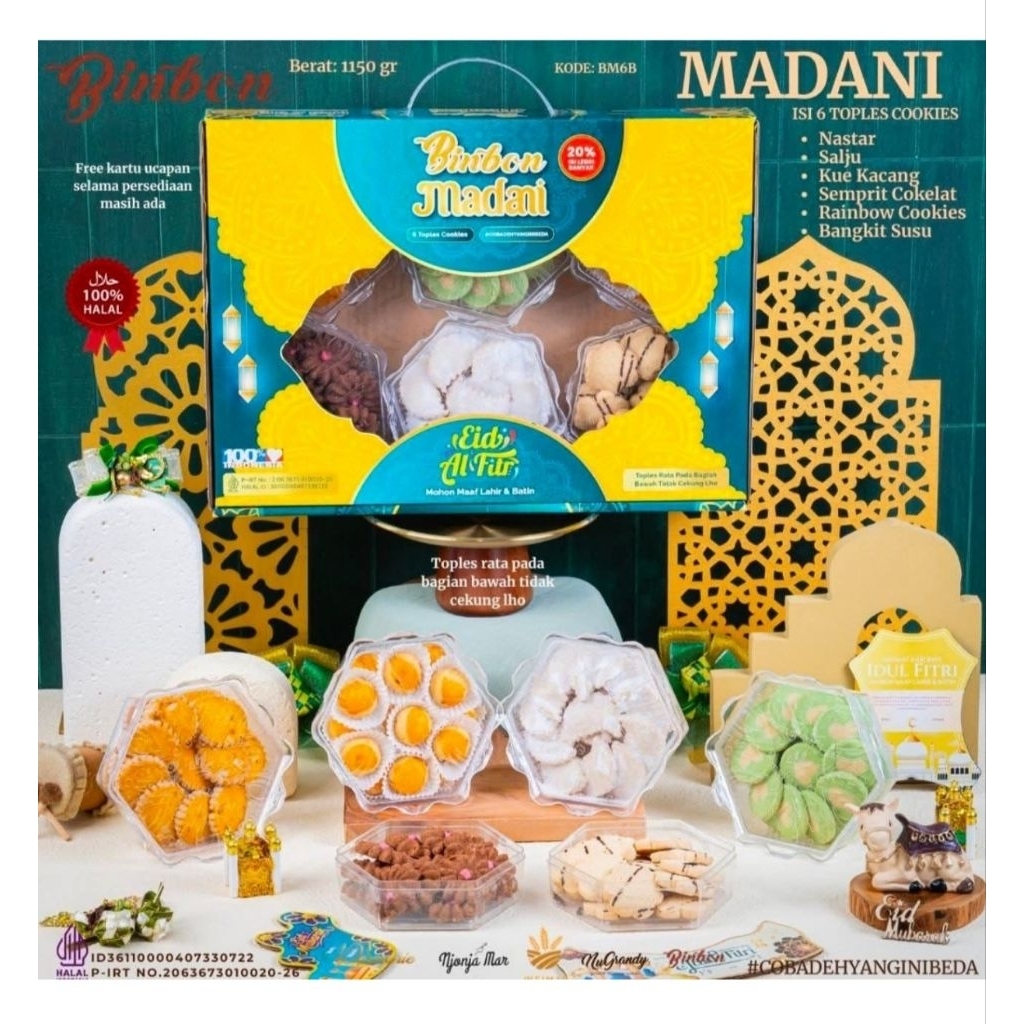 binbon madani/kue hampers lebaran