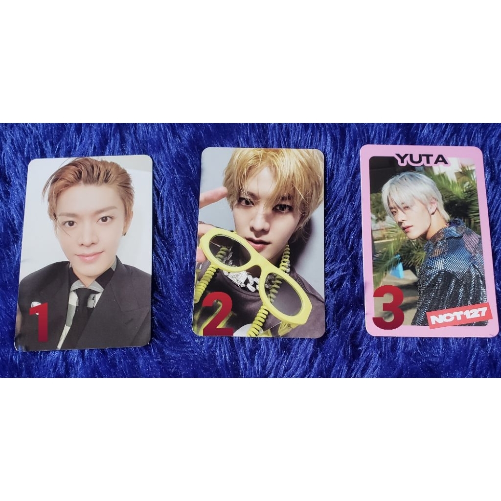 Photocard official Yuta NCT