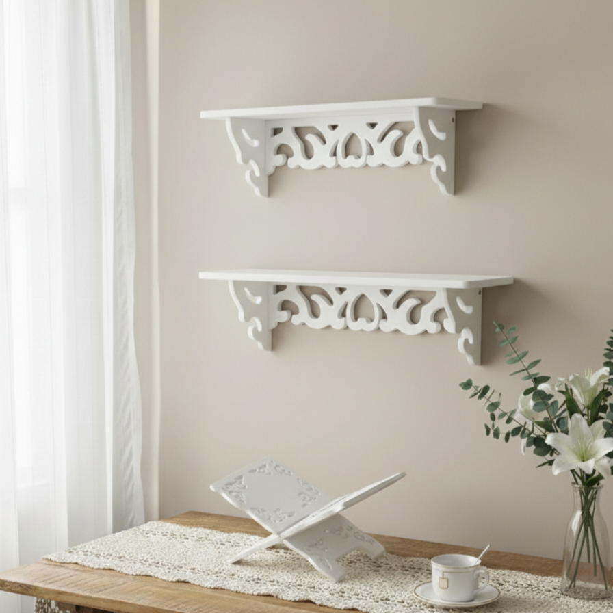 Paket Hemat Rak Dinding Vintage & Rekal Alquran