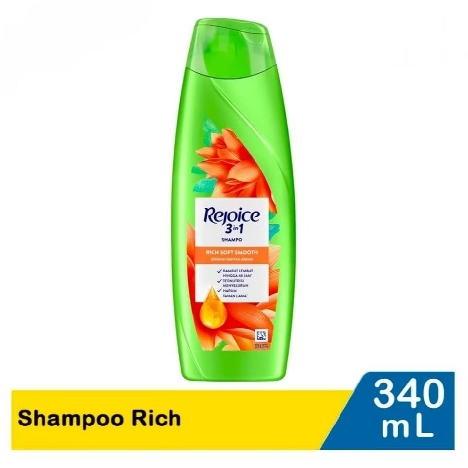Rejoice Shampoo Rich 340Ml