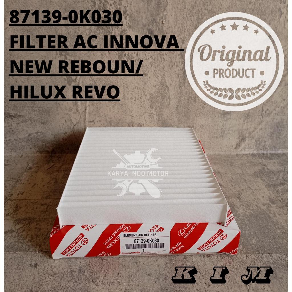 FILTER KABIN AC INNOVA REBORN, HILUX REVO | 87139-0K070/87139-0K030