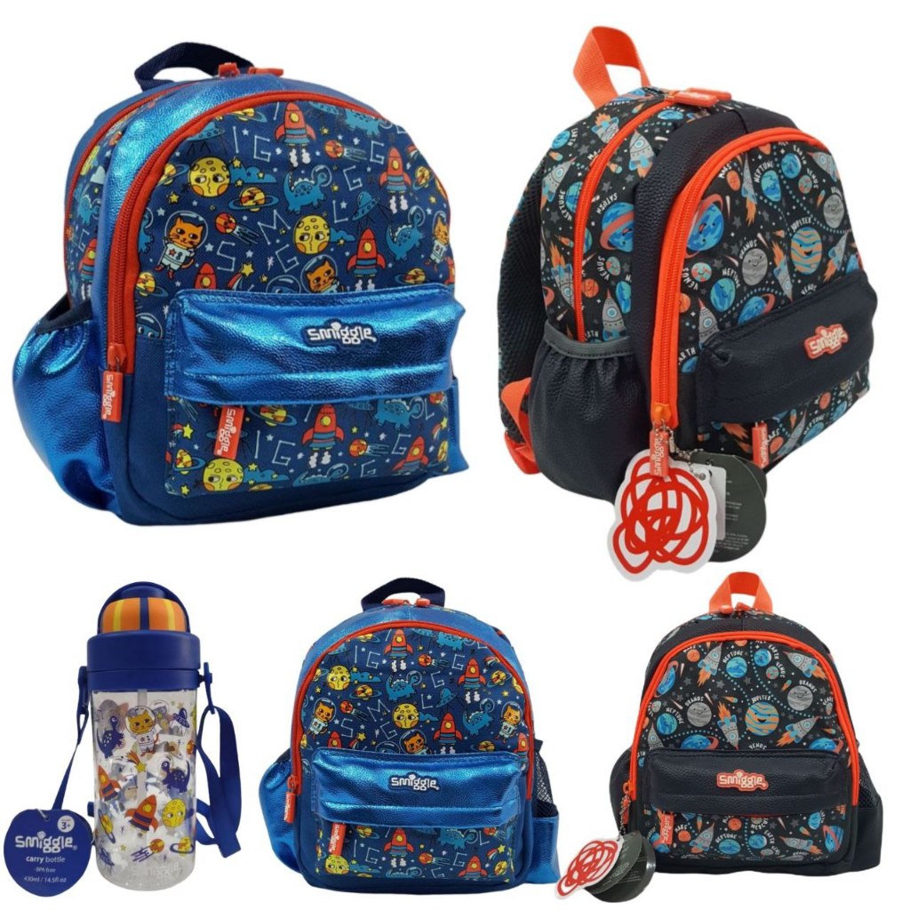 Tas Ransel Anak PAUD Motif Ransel Luar Angkasa Planet / Tas Gendong Anak Laki-Laki Planet