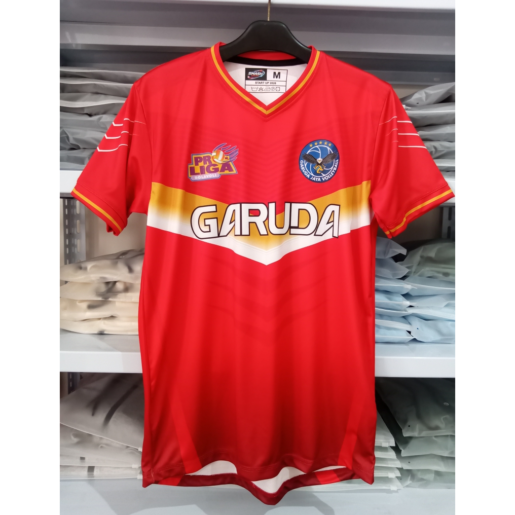Kaos Voli Jakarta Garuda Jaya Proliga Men 2026/Jersey Voli Jakarta Garuda Jaya Proliga Men 2026/Cela