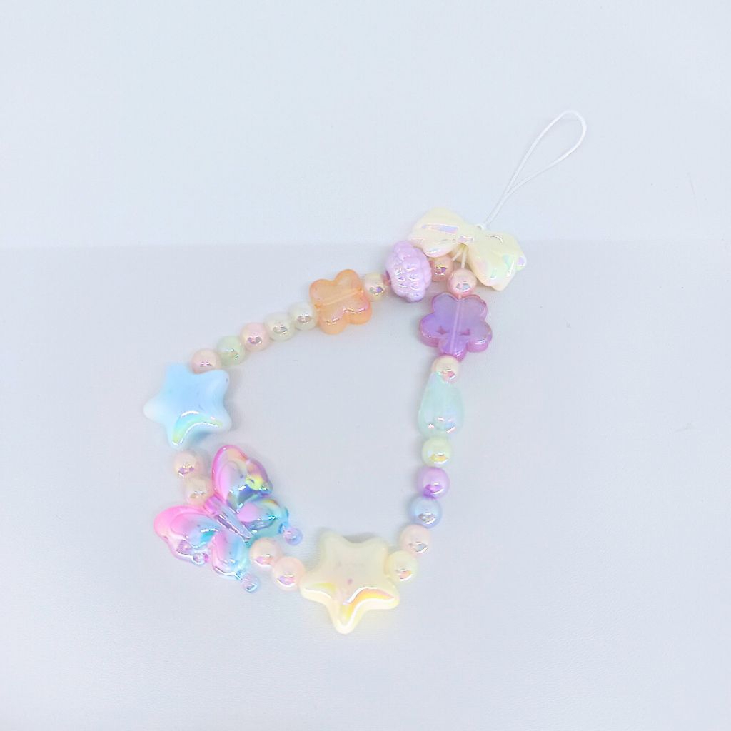 PB-01 Pastel Bloom Gantungan Kunci Serbaguna Handphone Lucu Gemes