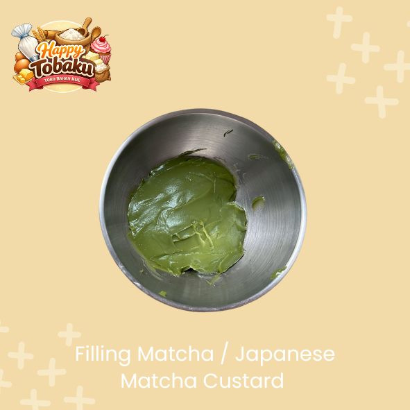 Filling Japanese Matcha / Matcha Custard / Matcha Filling 1 kg
