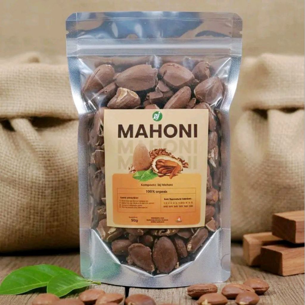 Herbal Biji Mahoni Asli 50 gram | Biji Mahoni Bisa COD