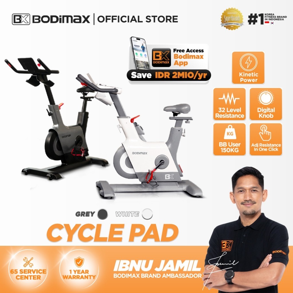 bodimax CYCLE PAD Sepeda Statis