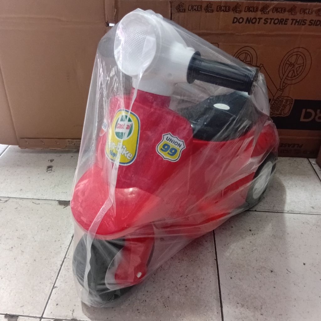 Mainan Anak Motor Vespa Roda 3 Tidak Ada Musik