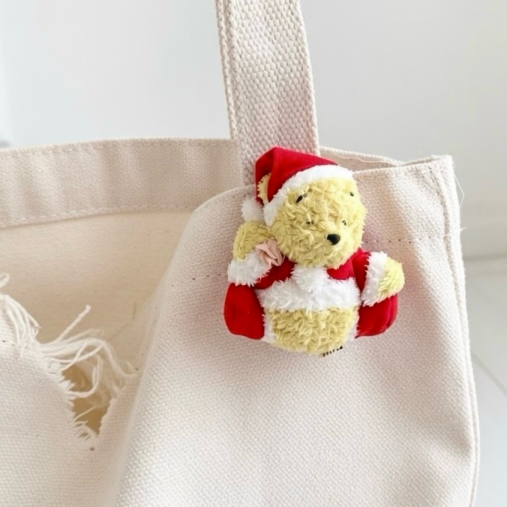 GANCI BONEKA PIN POOH KEYCHAIN