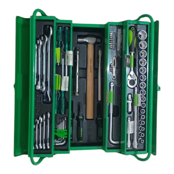 Tekiro Toolbox Set 72pcs / Mechanic Tools Set 72 pcs Tool Kit Set