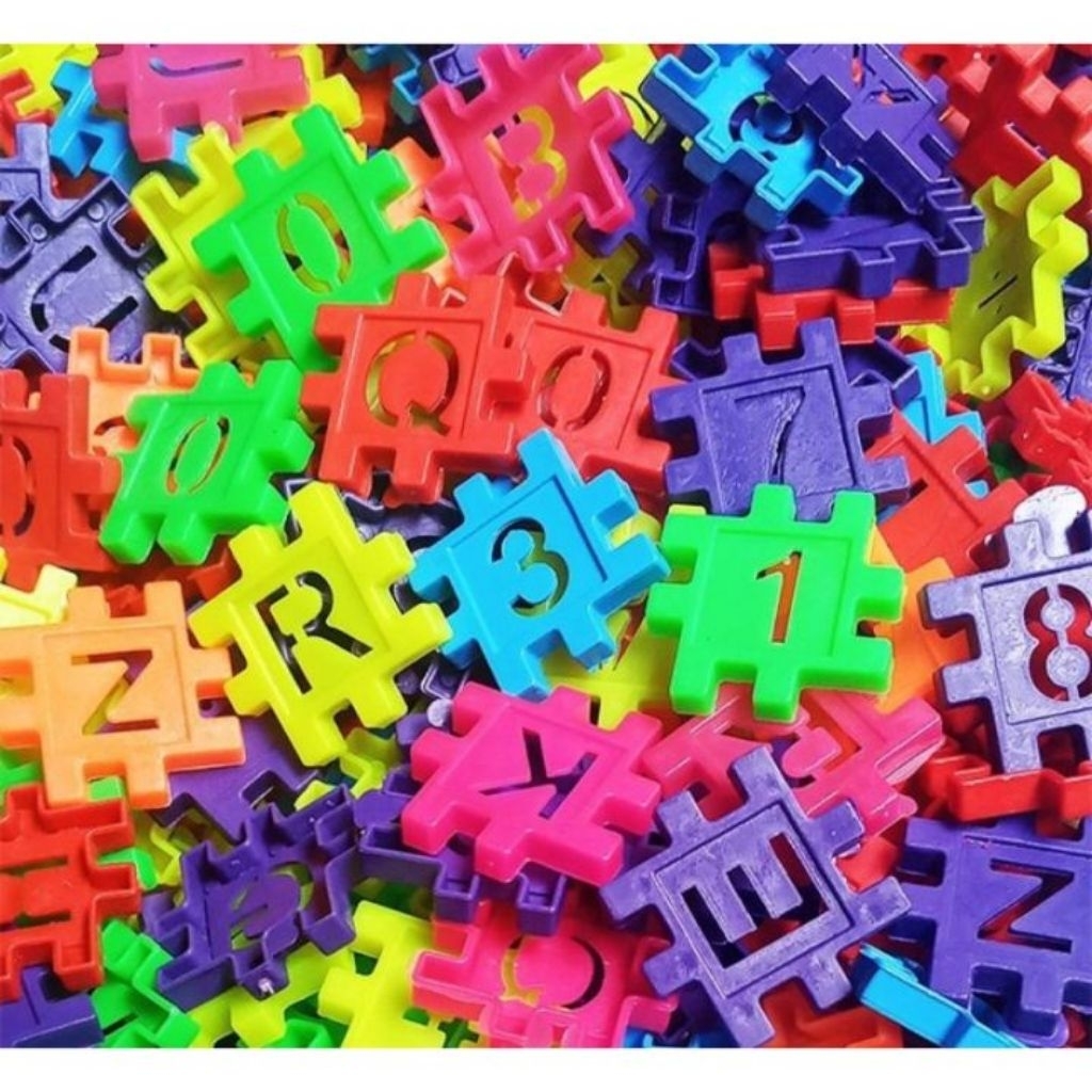 LB 3 mainan balok bongkar pasang / Assembly Building Blocks