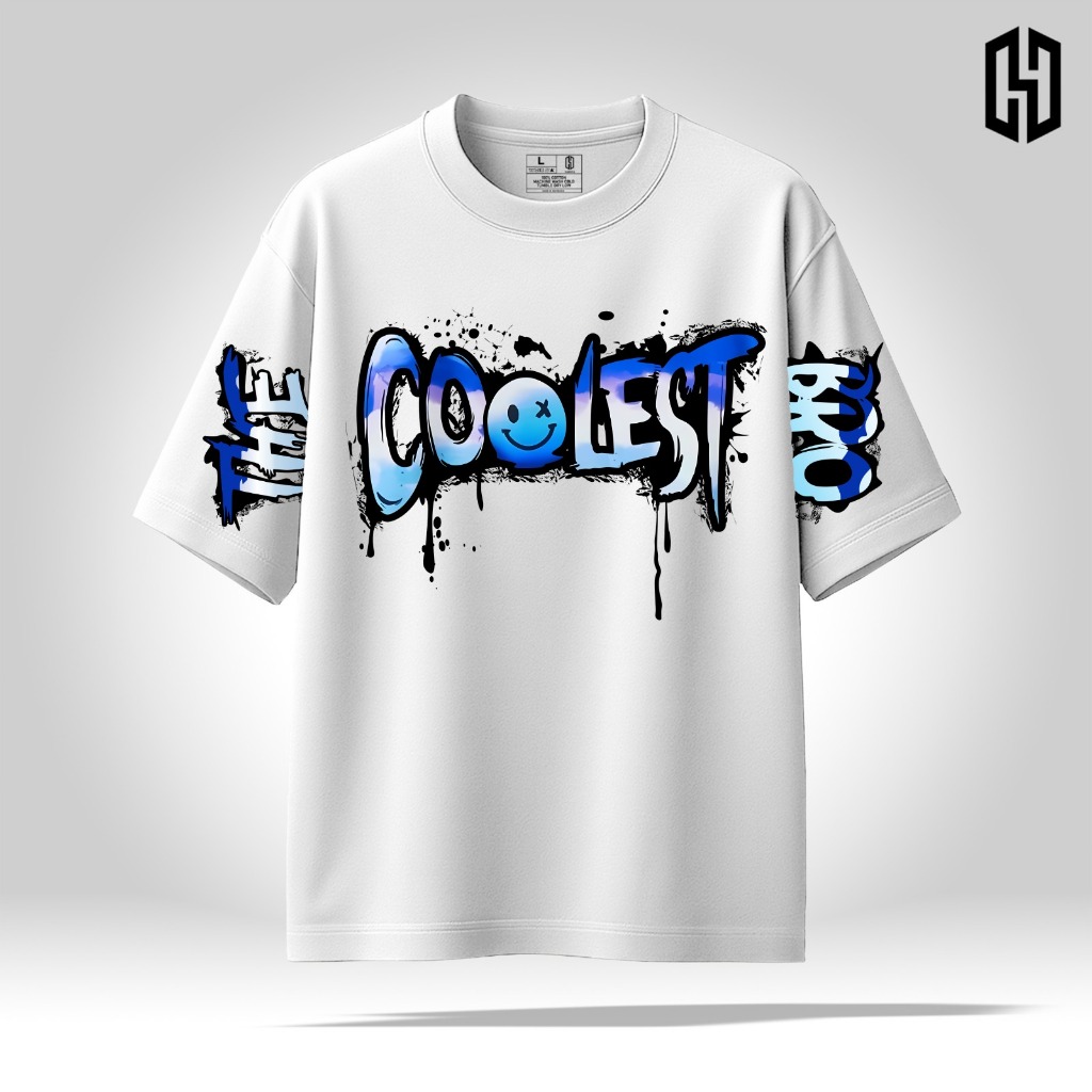 HAENHA Kaos Oversize Heavyweight Coolest Cotton Combed 16S