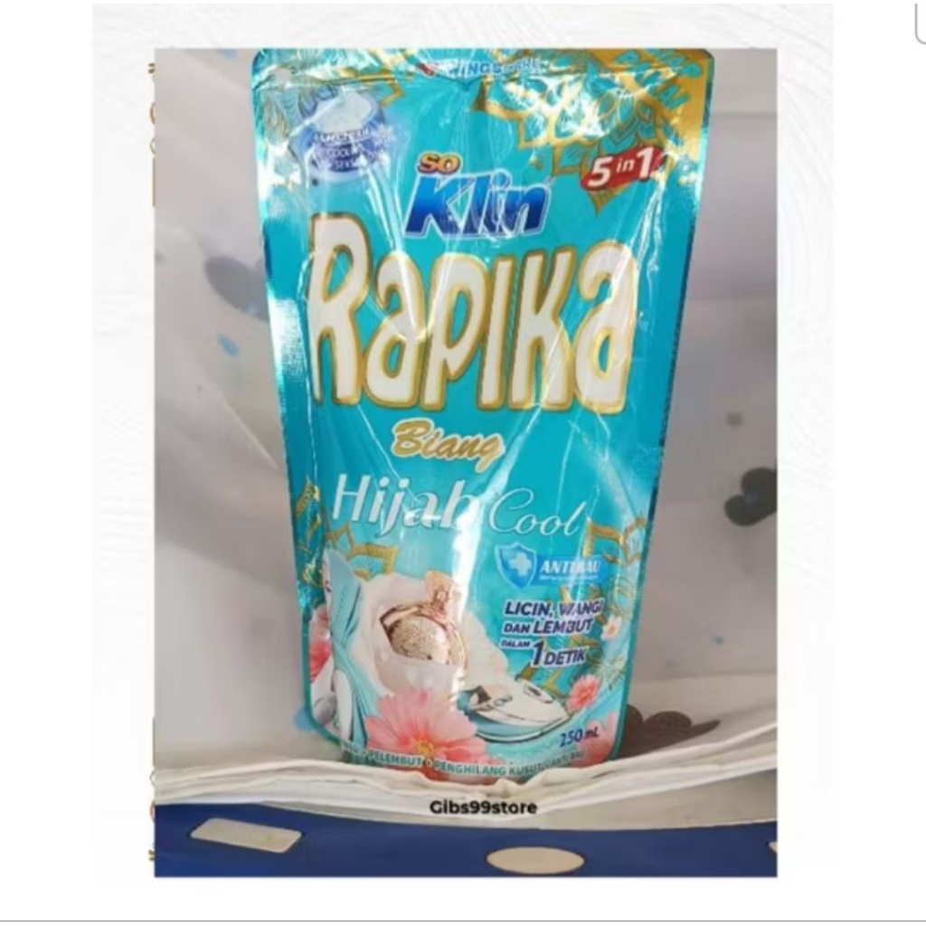 EMHASHOP | RAPIKA BIANG PELICIN SETRIKA BAJU 250 ml