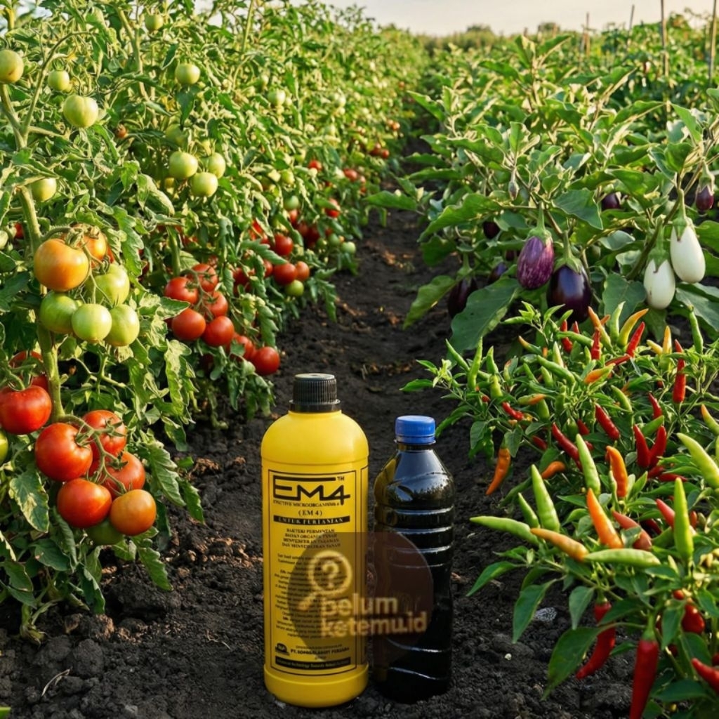 MOLASE DAN EM4 UNTUK PERTANIAN