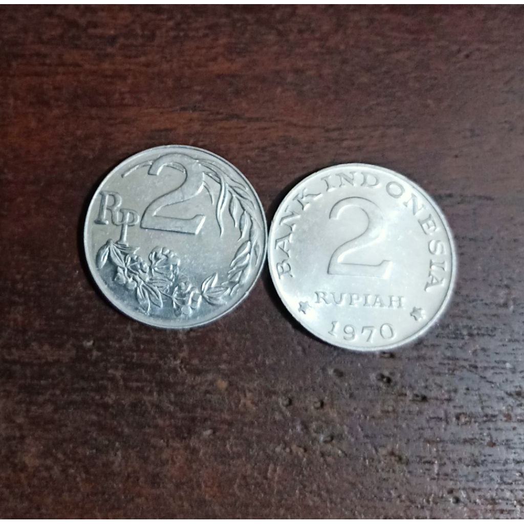Koin 2 Rp 1970