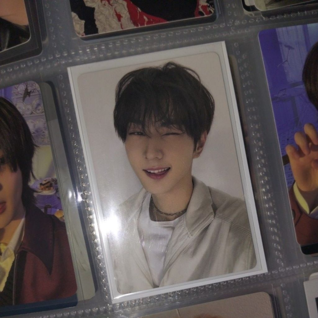 PHOTOCARD OFFICIAL JUNGWON WINK, JUNGWON YZY VCE WINK