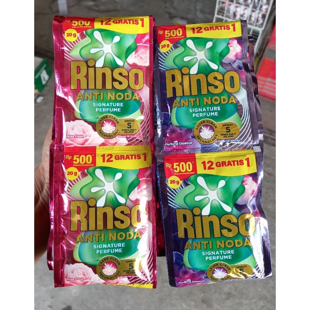 Rinso Cair Anti Noda Rencengan 1 Dus Isi 104 Pcs
