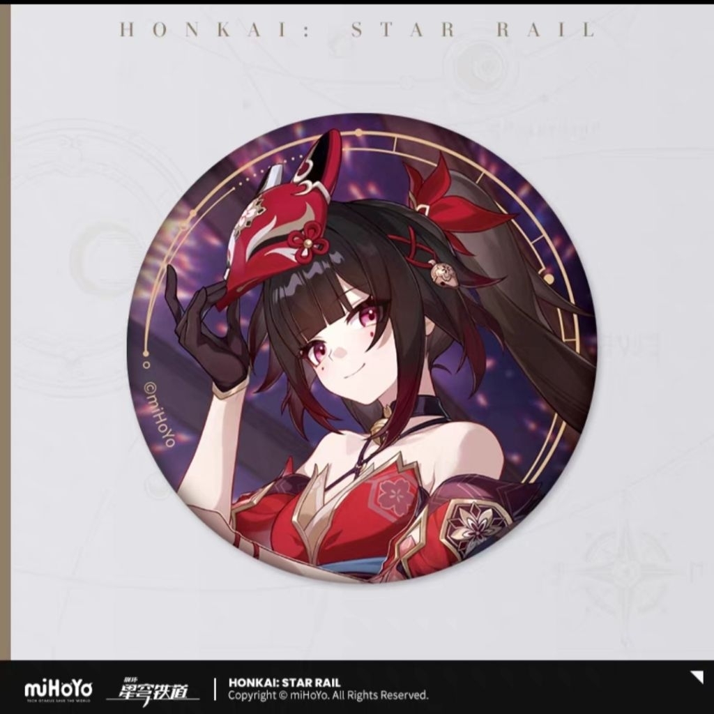 Official Sparkle Can Badge Honkai Star Rail