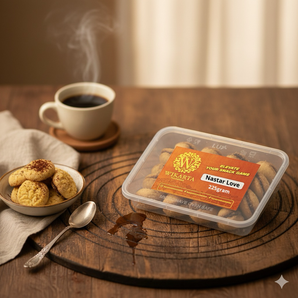 NASTAR LOVE PREMIUM NANAS KUE KERING KILOAN cookies LUMER LEMBUT 220gram Nastar Hati Jadul