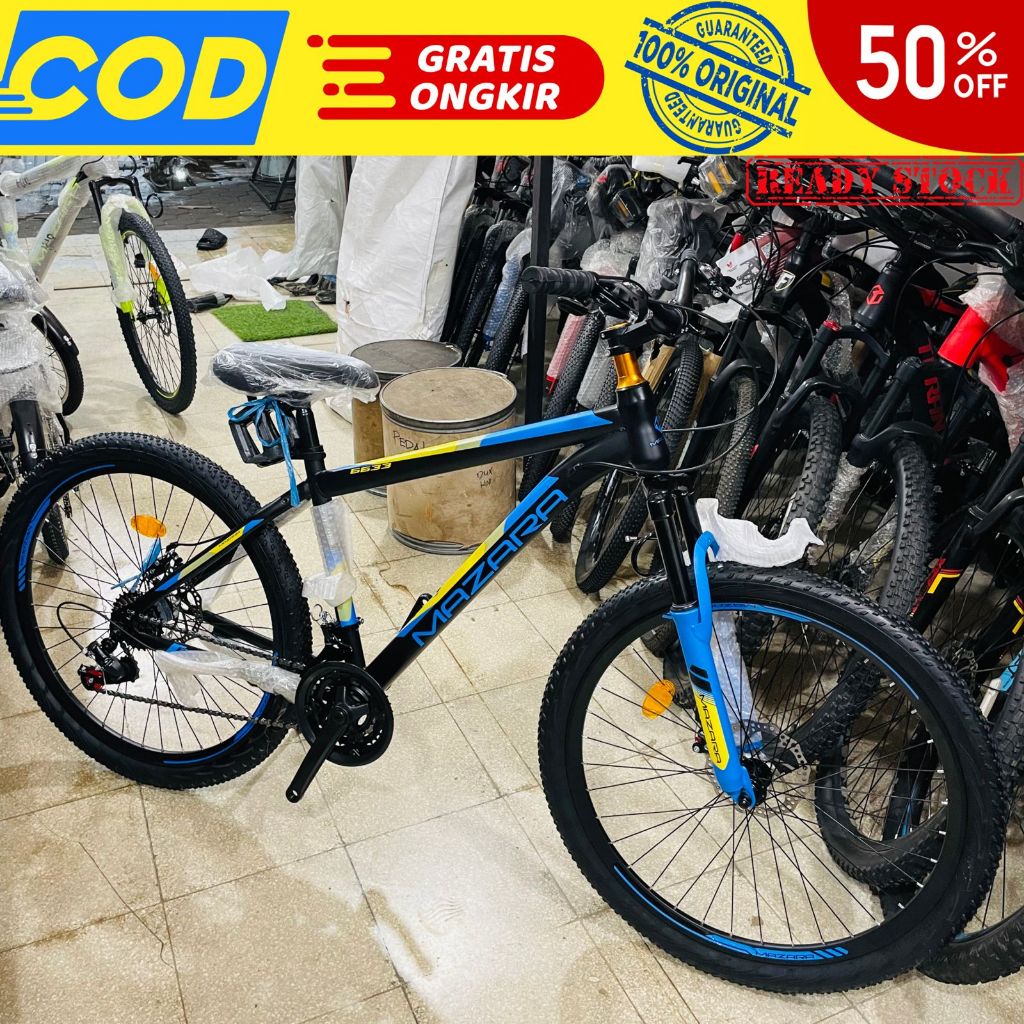 SEPEDA GUNUNG MTB MERK MAZARA (BY : PACIFIC GROUP) SIZE 24 INCH & 26 INCH
