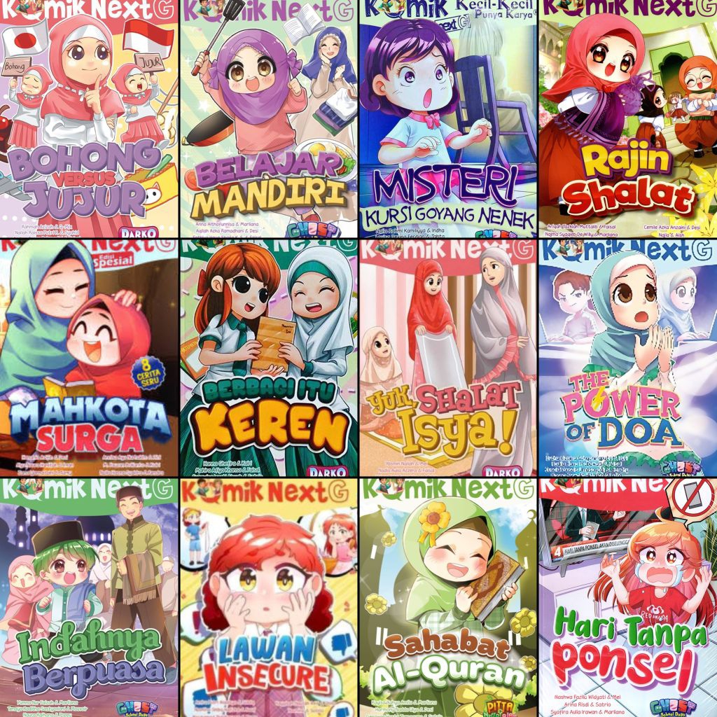 (PRELOVED) Komik Anak | Komik Horor | Komik Kekinian