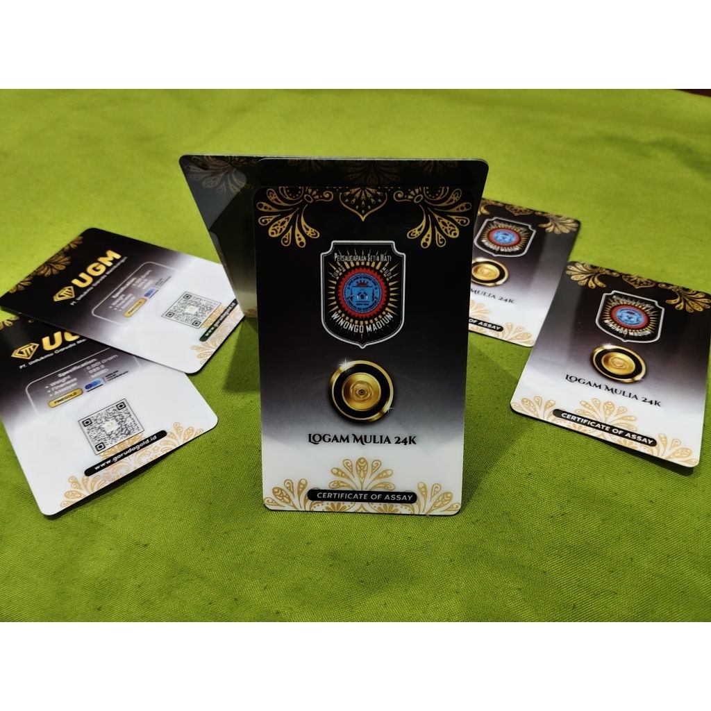 Garuda gold 0,001 gram Logo PSHW emas batangan 24karat bersertifikat