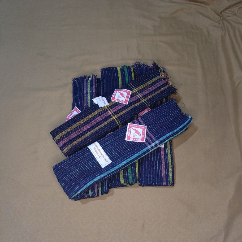 selendang lurik motif jawa