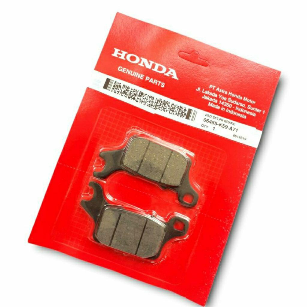 Dispad kampas rem depan scoopy,vario 2019-2023 K59
