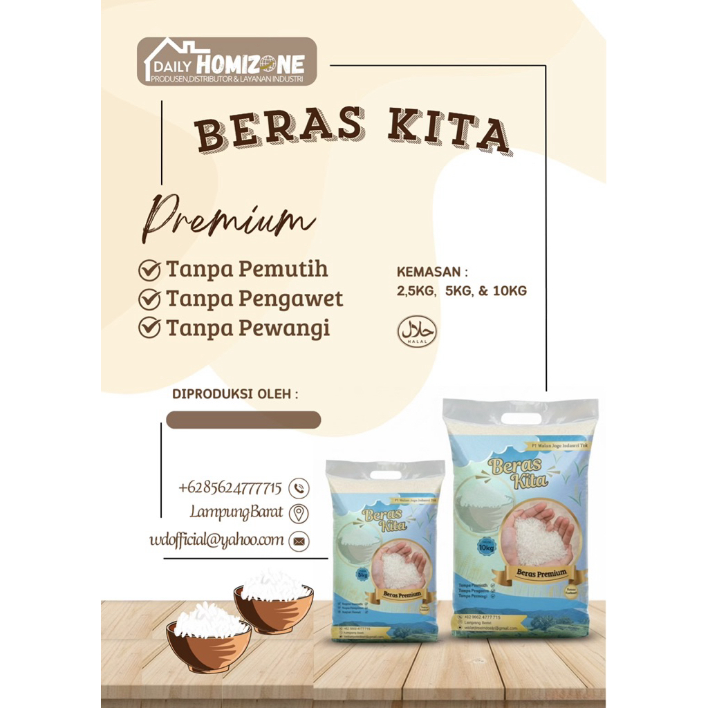 Beras Kita 2,5 kg