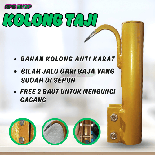 Kolong Egrek Sawit Baja Sepuh Tahan Lama