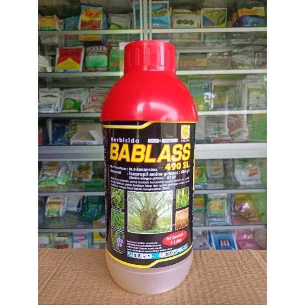 BABLAS 490SL 1 LITER HERBISIDA SISTEMIK / OBAT RUMPUT MATI SAMPAI AKAR / BABLAS 1LITER / bablass 1li