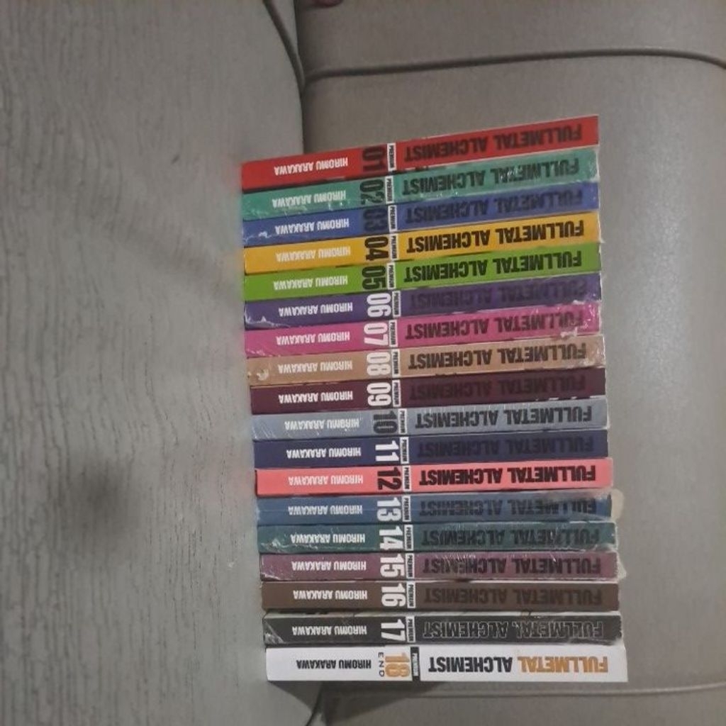 komik fullmetal alkemist premium 1-18